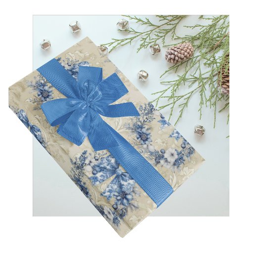 Antike Chinoiserie-Kranz-Damaskus-Antik Dekokissen