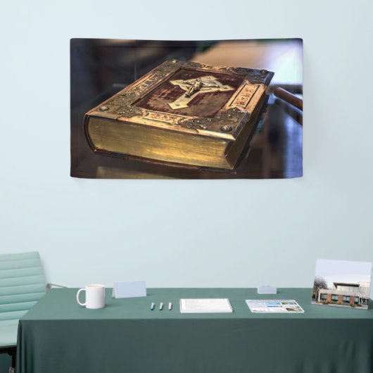 Antike Christliche Bibel Banner (Messeveranstaltung)