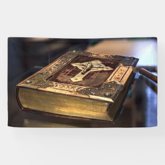 Antike Christliche Bibel Banner (Horizontal)