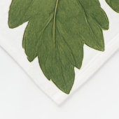 Antike Chrysantheme Fleecedecke (Ecke)