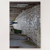 Antike Cobblestone Straße Rovinj Grosses Kroatien Puzzle (Vertikal)