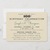 Antike Collage | Maskuline 3 Foto Jahr Einladung (Rückseite)