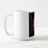 Antike Copper Peoria Falcon Restored Kaffeetasse (Links)