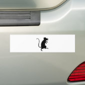 Antike Critter-Mouse-Silhouette Autoaufkleber (Auf Auto)