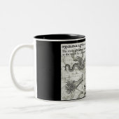 Antike Cryptozoology-Tasse Zweifarbige Tasse (Links)