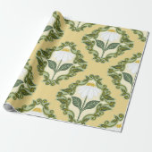 Antike Daisy Vine Geschenkpapier (Ungerollt)
