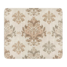 Antike Damast Elegante Beige Französische Farmhaus