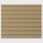 Antike Damast-Optik für jeden Anlass  Geschenkpapier (Flach)