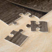 Antike Dampflokomotive Eisenbahn Puzzle (Seite)