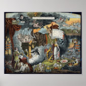 Antike Darstellung der Apokalypse Poster (Vorne)