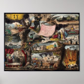 Antike Darstellung der Apokalypse Poster (Vorne)