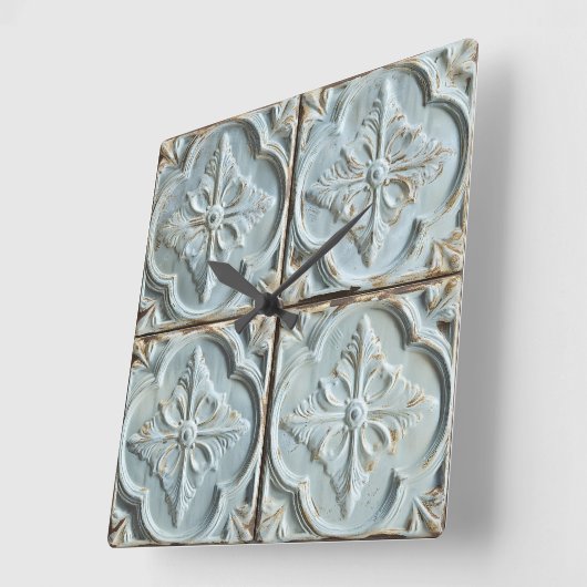 Antike Deckenhalterung Quadratische Wanduhr (Winkel)