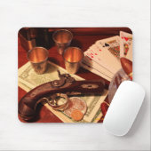 Antike Derringerpistole in spielendem Mousepad (Mit Mouse)