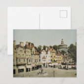 Antike deutsche Postkarte (Vorne/Hinten)