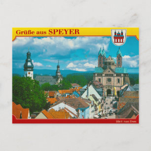 Antike deutsche Postkarte