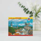 Antike deutsche Postkarte (Stehend Vorderseite)