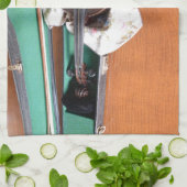 Antike deutsche Violine Handtuch (Gefaltet)