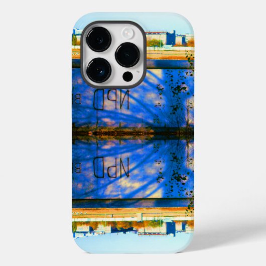 Antike Deutschland Berliner Mauer Case-Mate iPhone Hülle (Rückseite)