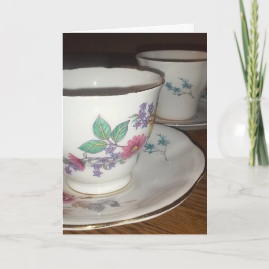 "Antike Dishes" Karte (Vorderseite)