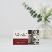 Antike Dollars Visitenkarten Rubylane Ebay Etsy Visitenkarte (Stehend Vorderseite)