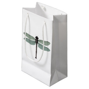 Antike Drachenfliege Illustration Geschenktasche Kleine Geschenktüte
