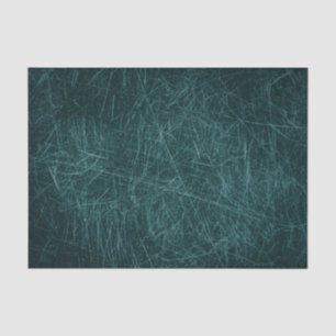 Antike dunkle Teal-Struktur mit alten Kratzern Seidenpapier