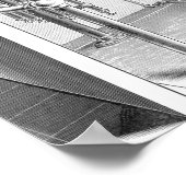 Antike Dusche aus dem 18. Jahrhundert Poster (Ecke)