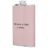 Antike Duskysche Rose Pastell Flachmann (Links)