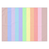 Antike Duskysche Rose Pastell Tischdecke (Vorderseite (Horizontal))