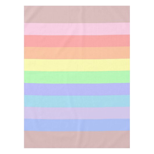 Antike Duskysche Rose Pastell Tischdecke (Vorderseite)