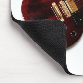 Antike E-Gitarre Mousepad (Ecke)