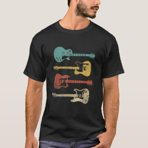 Antike E-Gitarren  Abgenutzt Männer Frauen Kind T-Shirt