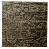 antike egyptische Hieroglyphen Fliese (Vorderseite)