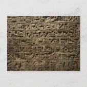 antike egyptische Hieroglyphen Postkarte (Vorderseite)
