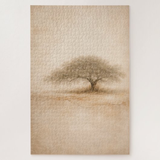 Antike Eiche | Südliche Eichenbaum-Kunst | Puzzle (Vertikal)