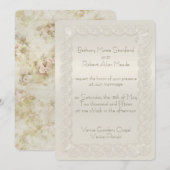 Antike Einladung (Vorne/Hinten)