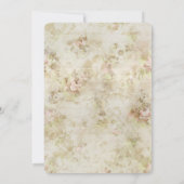 Antike Einladung (Rückseite)