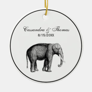 Antike Elefantenzeichnung Keramik Ornament