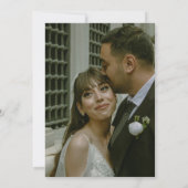 Antike Elegante Salbeigrüne Französische Blumenmus Dankeskarte (Rückseite)