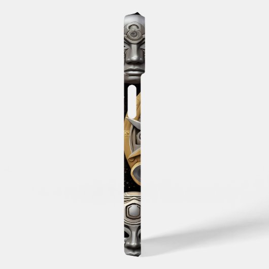 Antike Eleganz: keltische und ägyptische Fusion Case-Mate iPhone Hülle (Rückseite / Rechts)