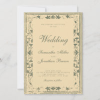 Antike Elfenbein-Geschichtenbuch-Hochzeit
