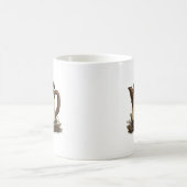 Antike Emaille-Kaffeekanne Kaffeetasse (Mittel)