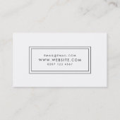 Antike Engels-Engel-Blume bilden Künstler Visitenkarte (Rückseite)