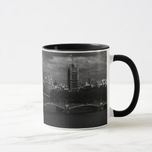 Antike England London Themse Fluss Skyline Stadt Tasse