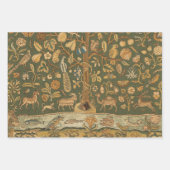 Antike englische Nadelspitze Baum des Lebens & Ein Geschenkpapier Set (Vorderseite 2)