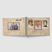 Antike Erinnerungen | Vintager Geburtstag Gästebuch (Voll)