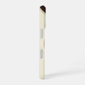 Antike Espresso-Draufsicht iPhone 16 Hülle (Rechte Seite)