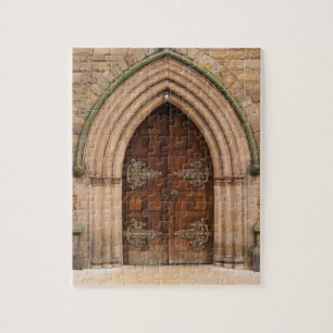 Antike europäische Tür - 8x10 - 110 Stk. Puzzle