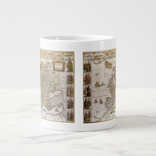 Antike Europakarte von Willem Jansz Blaeu, ca. 161 Jumbo-Tasse