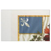 Antike Fahne Quebec Glockenläuten Sacré-Cœur Stoff (Fat Quarter (45,7 x 55,9 cm))